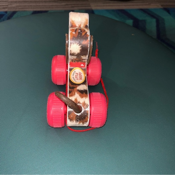 Fisher Price LITTLE SNOOPY Beagle DOG Pull Toy - wood - Picture 4 of 6